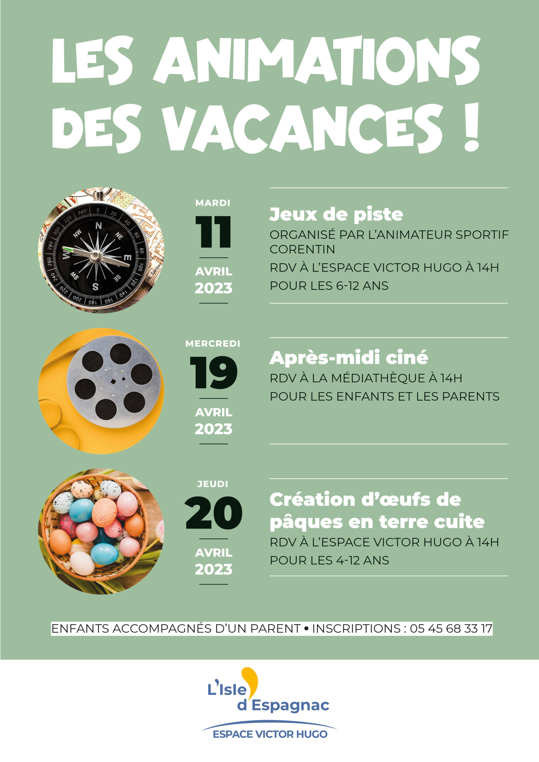 lisle-despagnac-agenda-animations-vacances-paques-affiche