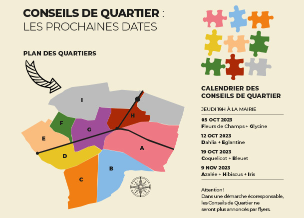 Carte et Calendrier 2023